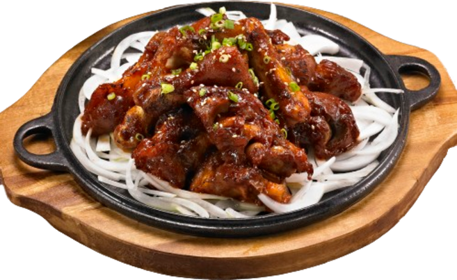 송학 양념족발 매운불족발 수입산 300g 1+1, 2개
