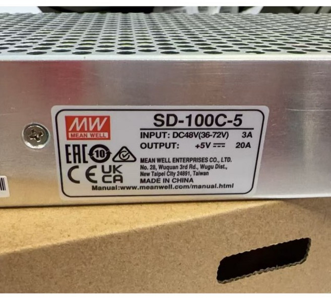 MEAN WELL SD-100C-5 直流電源供應器, 1個
