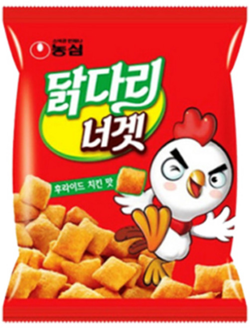 농심닭다리 너겟 후라이드 치킨맛, 130g, 2개