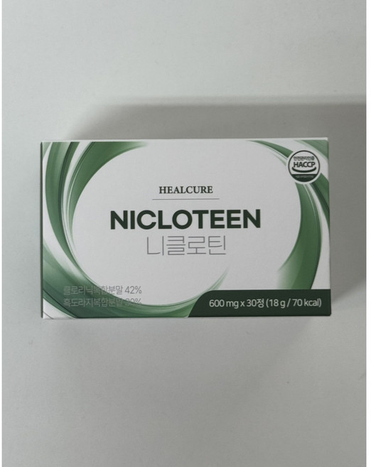 니클로틴 헬큐어 프리미엄 솔루션, 1박스, 30정