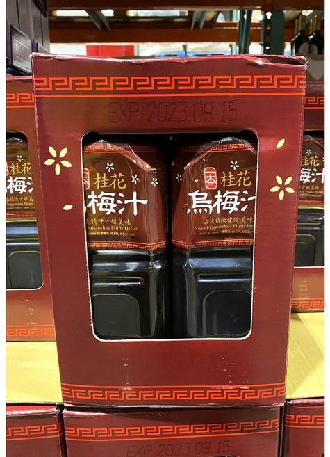 一本桂花烏梅汁, 4個, 2L