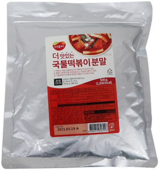 더맛있는국물떡볶이분말 500G동원홈푸드, 500g, 1개
