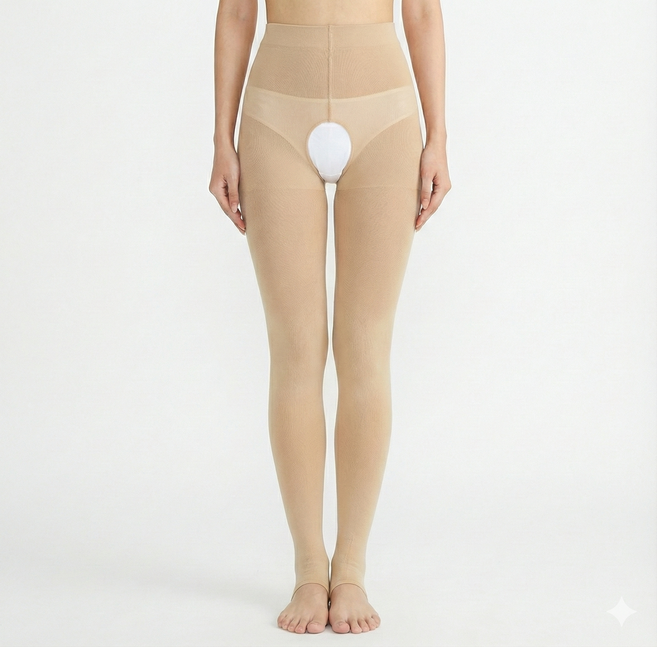 버디프로 숨쉬는 Y존트임 골프스타킹 발고리형, 1개, 스킨색