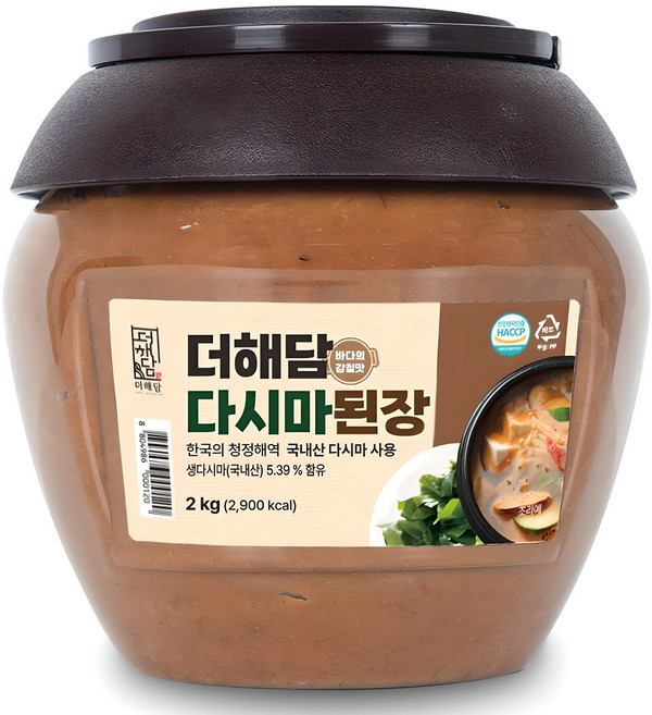 더해담 다시마 된장, 2kg, 1개