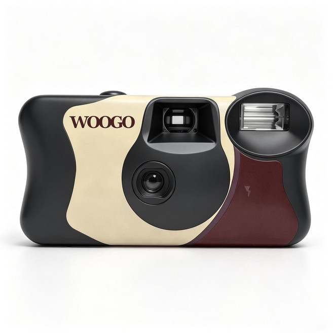 WOOGO 復古傻瓜膠卷相機, 1套, 無膠捲 聯絡客服