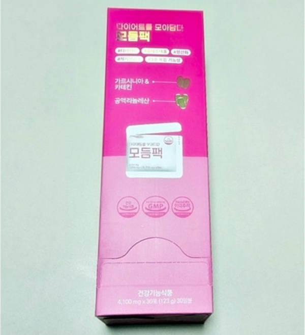 [정품] 모아담다 다이어트 모듬팩 30포 체지방감소, 30회분, 1개