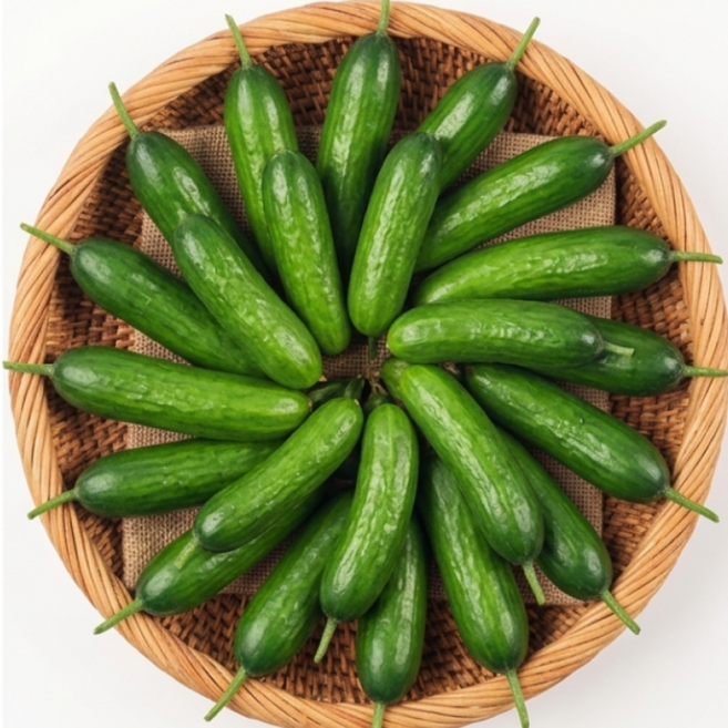 국내산 미니오이 산지직송 신선오이 아삭한오이, 1개, 3kg