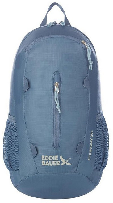 Eddie Bauer 남녀공용 성인용 Stowaway 패커블 데이팩 20 L, 20L, 타일 블루