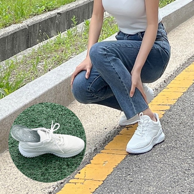 어썸웰 아치키퍼 헥사곤 프리미엄 깔창 쿠션 평발, 1박스