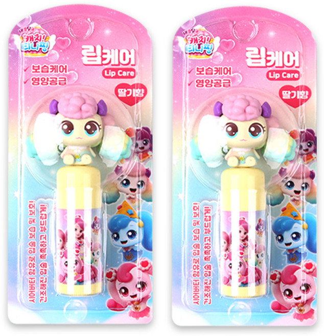 캐치티니핑 립케어 포실핑 2024년제조, 2개, 3.8g