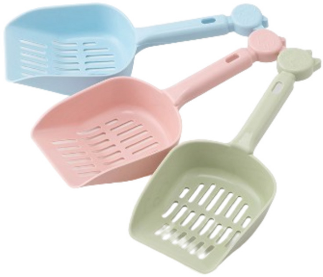 제제펫 캣 고양이 모래삽 3p, 랜덤 발송, 3개