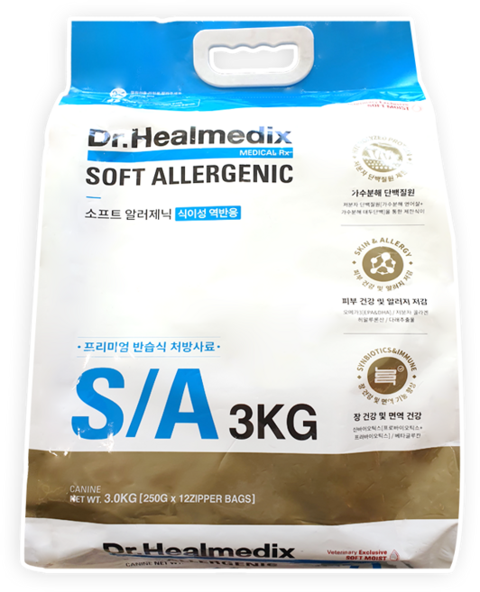 닥터힐메딕스 소프트 알러제닉 3kg (250g*12ea), 12개, 250g, 피부/피모+알러지