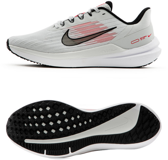 나이키 운동화-런닝화-에어 윈플로9-가벼운 런닝화(DD6203-K화이트)6203-009 신상품 100%정품