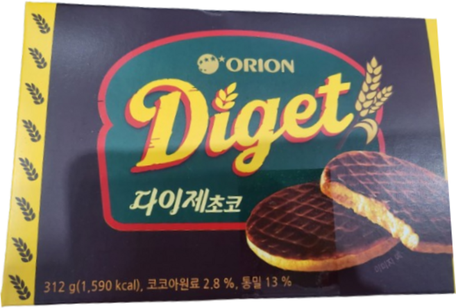닥터유 다이제 초코 312g 2개