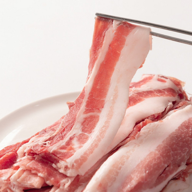 대한민국농수산 국내산 한돈 길쭉이 대패 삼겹살, 2개, 400g