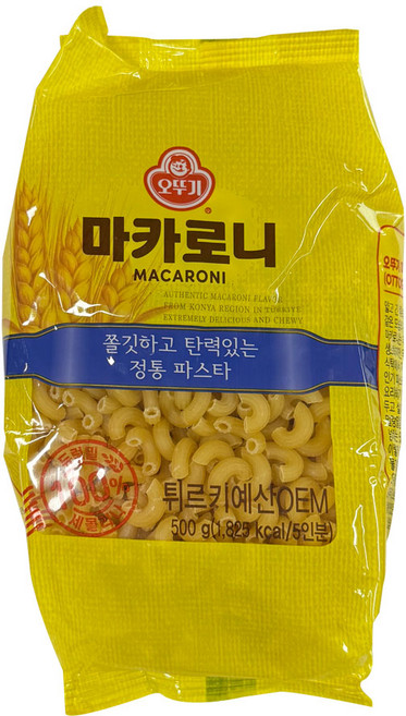 오뚜기 마카로니, 4세트, 500g