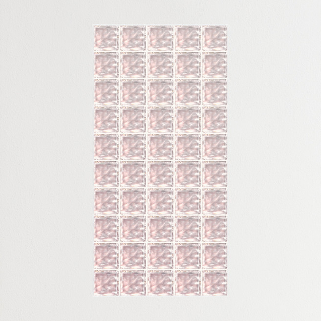 [인메이블] 리무버블 유리블럭 접착 포스터 10종 빈티지 감성 풍경 사진 인테리어 이사 개업 카페 선물 집들이, 08.RB-Dusty Rose