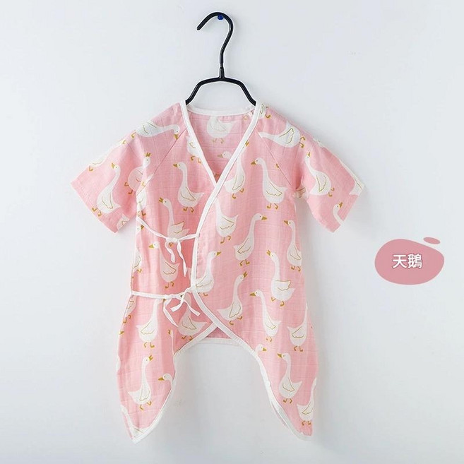 新生兒紗布衣 蝴蝶衣