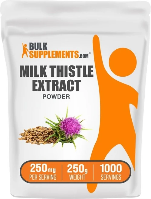 벌크서플리먼트 밀크씨슬 파우더 250G, 1개 - 쿠팡