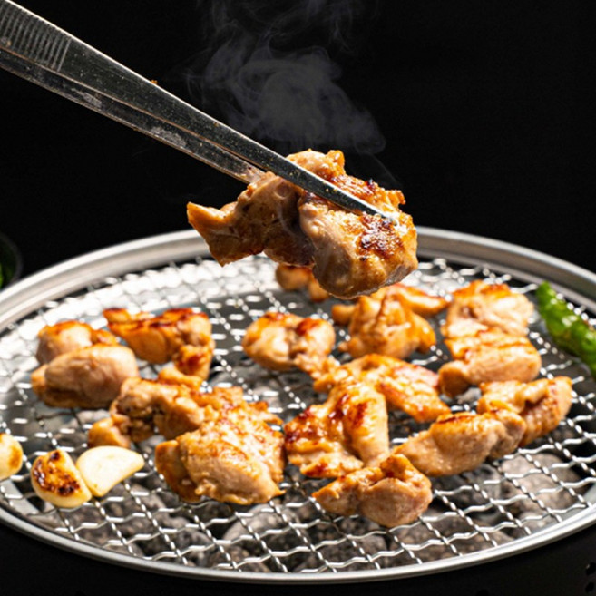 화개장터 캠핑음식 술안주 순살 양념 닭고기 닭어깨살, 순살 양념 닭어깨살 300g, 300g, 1개