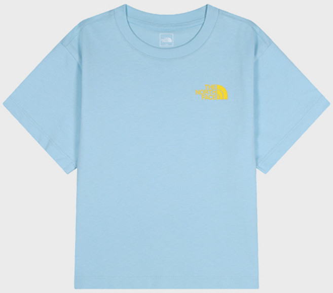 [노스페이스] 키즈 고 투 반팔 티 NT7US01U_LBL