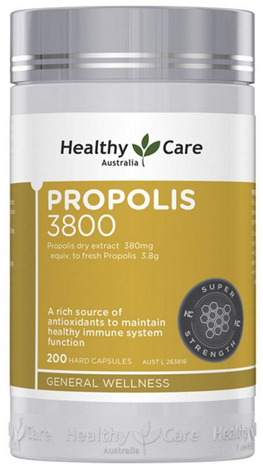 헬시케어 고농도 프로폴리스 3800mg 캡슐, 200정, 1개