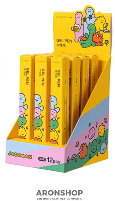 JOGUMAN 文創 文具 紐賽聯名, 1個, 中性原子筆盲盒 (6款隨機出貨)