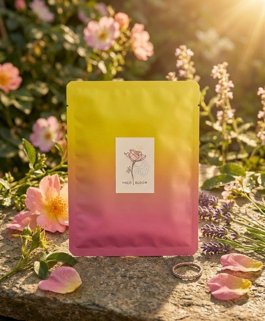 花草輕語 精油凝膠貼布, 1個, 2片