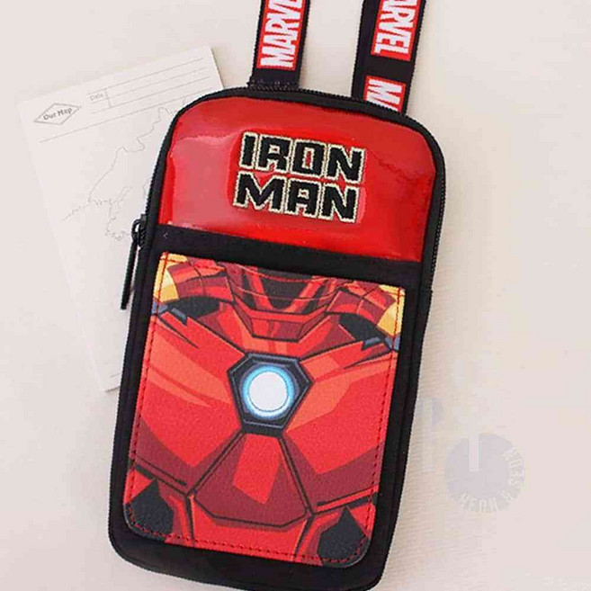 일안 아이언맨 이펙트 핸드폰가방 어린이핸드폰가방