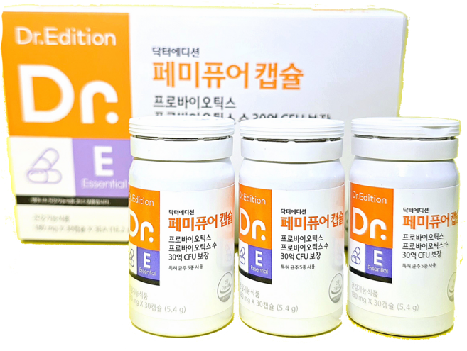 닥터에디션 페미퓨어 캡슐 세트, 30정, 3개