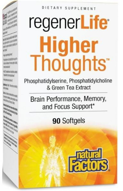 내추럴팩터스 하이어 쏘오트 3브레인 소프트젤 Natural Factors Higher Thoughts 3 Brains