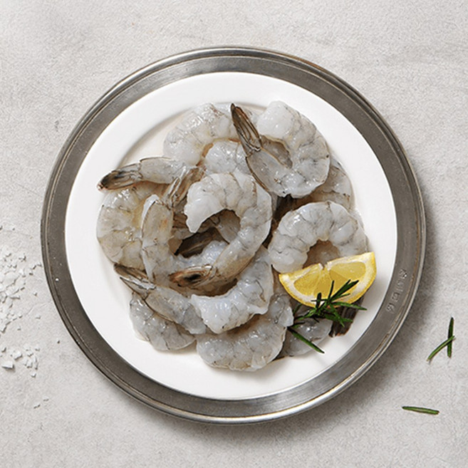 CJ프레시웨이 손질 생칵테일 새우(소) 31-40미 450g x 4팩, 4개