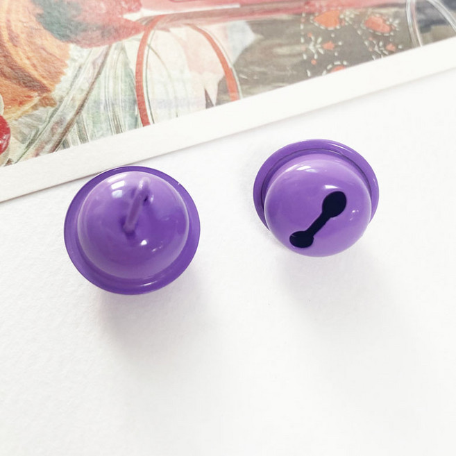 헤세드 4개) 18mm 컬러방울 딸랑이 방울 방울장식, 4개, 퍼플