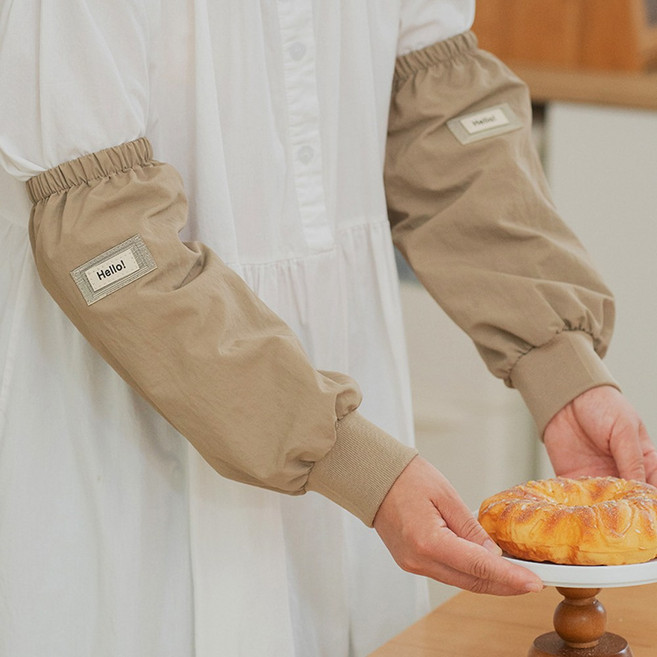 러빙랩 공방 팔토시 미술 작업용 토시 손목밴딩형, 베이지