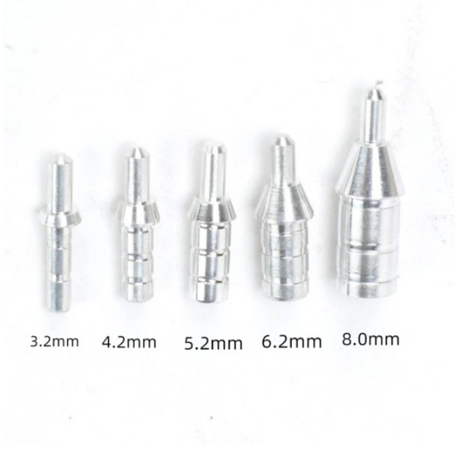 30/60pc 화살표 노크 핀 ID4.2mm ID6.2mm 3.2mm 8.8mm 5.2mm 화살표 샤프트 양궁 액세서리, 01 60pc, 01 id4.2mm, 1개