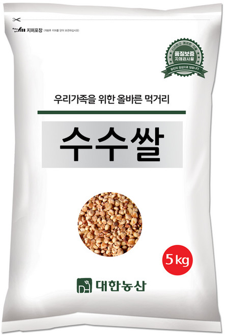 대한농산 수입 수수 5kg 수수쌀, 1개
