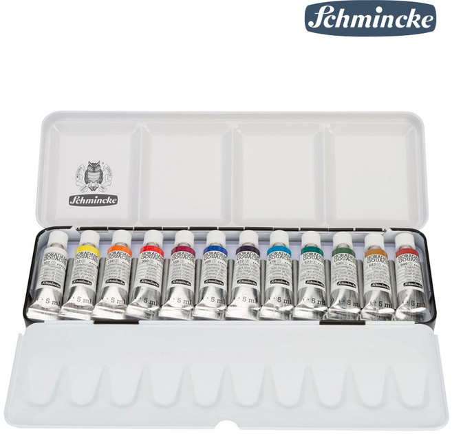 쉬민케 수채물감 Horadam Gouache Set 5ml 12색