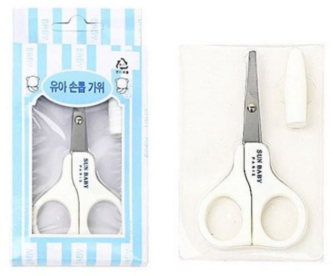 유아손톱가위 은성 유아용 아기손톱케어가위 안전유아손톱가위, 1개