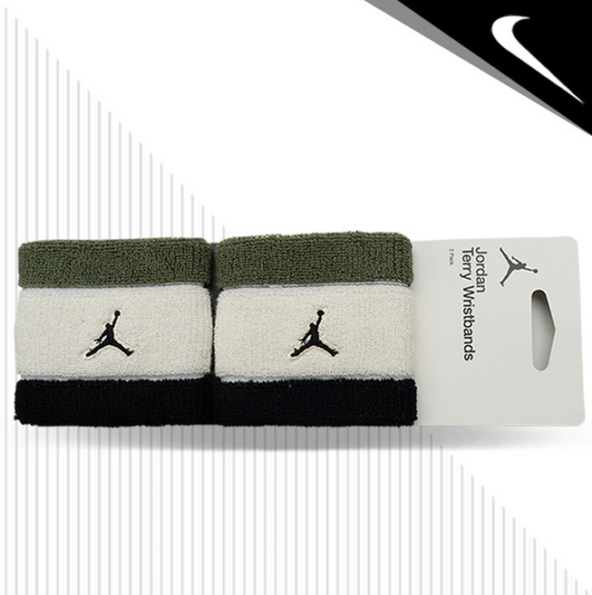 나이키 조던 테리 손목밴드 DV4207211 블랙_쿠, 1개, 블랙