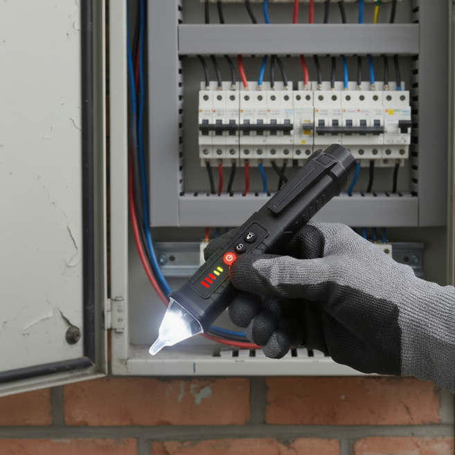 누블루 감도조절 비첩촉식 검전기, 1개