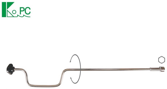 국산 금강정밀 자석 스피드핸들 복스 복스알 소켓 렌치 12mm, 12mm(SH-12/570MM), 1개