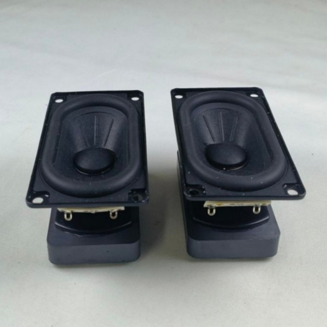 SOTAMIA 2Pcs 4480 서브 우퍼 스피커 4 옴 12W 직사각형 사운드 음악 슈퍼베이스 오디오 홈 시어터 HIFI