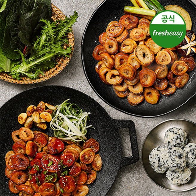 [프레시지] 돼지 막창 소스포함 미국산 2종 SET (오리지널+매콤)(냉동), 500g, 1세트