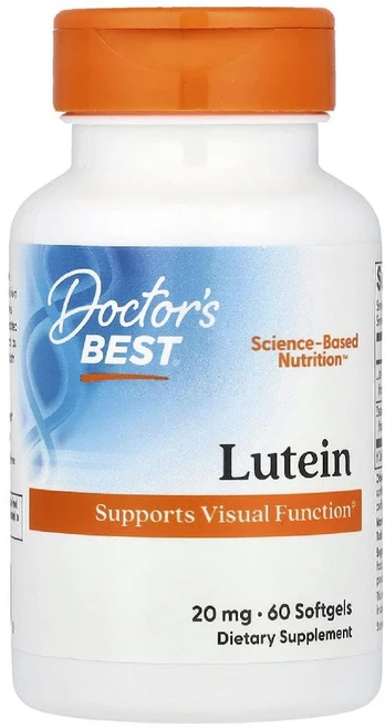 닥터스베스트 루테인 제아잔틴 지아잔틴 Lutein 20mg 60정, 1개 - 쿠팡