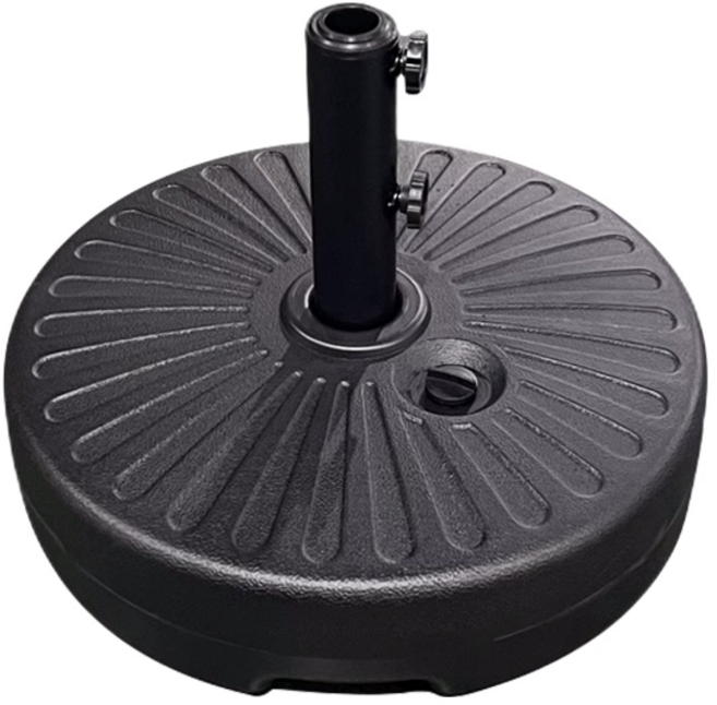 아이스타스 360도 회전 파라솔 사각 대형 낚시 비치 해변 휴대용 캠핑 감성 햇빛가리개, BDO-51 받침대 22kg