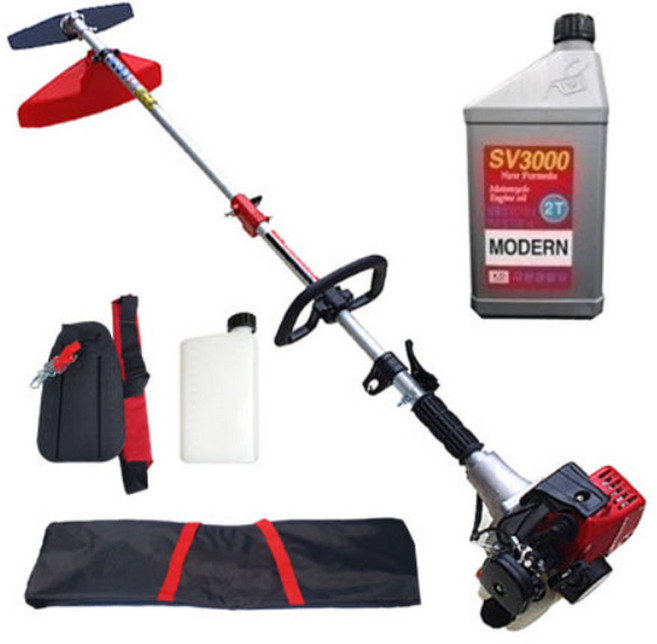 미쓰비시 예초기 TU26 2행정 엔진 가벼운 견착식 분리형 제초기 미쯔비시 2T오일 포함