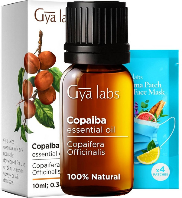 Gya Labs 코파이바 에센셜 오일, 1개, 10ml