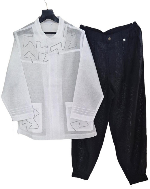 [사계절생활한복] 시원한 남성 여름 한복 저고리 통기성 좋은 칠부소매