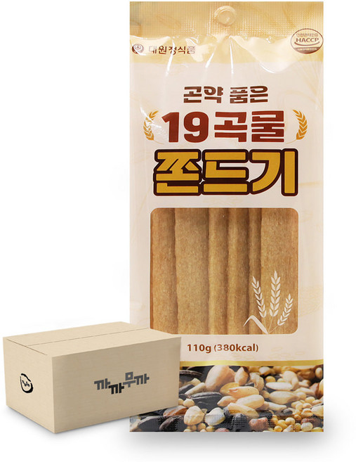 곤약 품은 19곡물 쫀드기 110g, 20개