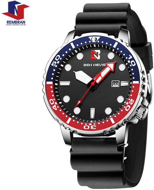 렘브란몰 [BBEN NEVIS-BN0103G] 남성용 캐주얼 럭셔리 시계 /심플하고 독특한 디자인 패션 워치/3기압 방수 Quartz(Japan) 특수강화 메탈 선물용고급박스